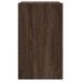 Armoire murale chêne marron 75x35x60 cm bois d'ingénierie - Photo n°5