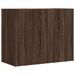 Armoire murale chêne marron 75x35x60 cm bois d'ingénierie - Photo n°6