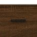 Armoire murale chêne marron 80x36,5x35 cm bois d'ingénierie - Photo n°9