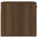 Armoire murale chêne marron 80x36,5x35 cm bois d'ingénierie - Photo n°7