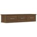 Armoire murale Chêne marron 88x26x18,5 cm Bois d'ingénierie - Photo n°2