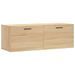 Armoire murale chêne sonoma 100x36,5x35 cm bois d'ingénierie - Photo n°1