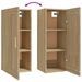 Armoire murale Chêne sonoma 35x34x90 cm Bois d'ingénierie - Photo n°8