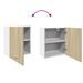 Armoire murale chêne sonoma 50x31x60 cm bois d'ingénierie - Photo n°8