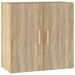 Armoire murale Chêne sonoma 60x30x60 cm Bois d'ingénierie - Photo n°2