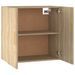 Armoire murale Chêne sonoma 60x30x60 cm Bois d'ingénierie - Photo n°8