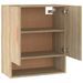 Armoire murale Chêne sonoma 60x31x70 cm Bois d'ingénierie - Photo n°8