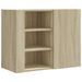 Armoire murale chêne sonoma 75x35x60 cm bois d'ingénierie - Photo n°2