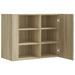 Armoire murale chêne sonoma 75x35x60 cm bois d'ingénierie - Photo n°7