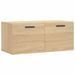 Armoire murale chêne sonoma 80x36,5x35 cm bois d'ingénierie - Photo n°1