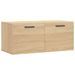 Armoire murale chêne sonoma 80x36,5x35 cm bois d'ingénierie - Photo n°1