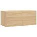 Armoire murale chêne sonoma 80x36,5x35 cm bois d'ingénierie - Photo n°1