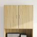 Armoire murale chêne sonoma 80x42,5x64 cm bois d'ingénierie - Photo n°1