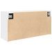 Armoire murale de bain blanc 80x25x40 cm bois d'ingénierie - Photo n°7