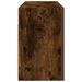 Armoire murale de bain chêne fumé 80x25x40 cm bois d'ingénierie - Photo n°6