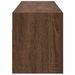 Armoire murale de bain chêne marron 100x25x30cm bois ingénierie - Photo n°6