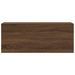 Armoire murale de bain chêne marron 100x25x40cm bois ingénierie - Photo n°5