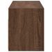 Armoire murale de bain chêne marron 60x25x30 cm bois ingénierie - Photo n°6