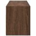 Armoire murale de bain chêne marron 80x25x30 cm bois ingénierie - Photo n°6