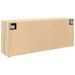 Armoire murale de bain chêne sonoma 100x25x40cm bois ingénierie - Photo n°7