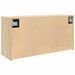 Armoire murale de bain chêne sonoma 80x25x40 cm bois ingénierie - Photo n°7