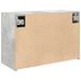 Armoire murale de bain gris béton 60x25x40 cm bois d'ingénierie - Photo n°7