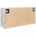 Armoire murale de bain gris béton 80x25x40 cm bois d'ingénierie - Photo n°7