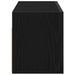 Armoire murale de bain noir 60x25x30 cm bois d'ingénierie - Photo n°6