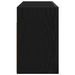 Armoire murale de bain noir 80x25x40 cm bois d'ingénierie - Photo n°6