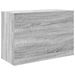 Armoire murale de bain sonoma gris 60x25x40cm bois d'ingénierie - Photo n°2