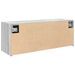 Armoire murale de bain sonoma gris 80x25x30cm bois d'ingénierie - Photo n°7