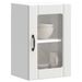 Armoire murale de cuisine avec porte en verre Lucca blanc - Photo n°1