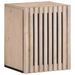 Armoire murale de salle de bain 38x34x48cm bois massif manguier - Photo n°1