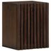 Armoire murale de salle de bain 38x34x48cm brun manguier massif - Photo n°1