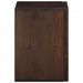 Armoire murale de salle de bain 38x34x48cm brun manguier massif - Photo n°4