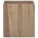 Armoire murale de salle de bain 46x25,5x40 cm Bois teck massif - Photo n°3