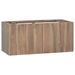 Armoire murale de salle de bain 90x39x40 cm Bois de teck massif - Photo n°1