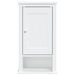 Armoire murale de salle de bain BERG blanc bois de pin massif - Photo n°3