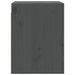 Armoire murale Gris 30x30x40 cm Bois de pin massif - Photo n°6