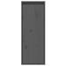 Armoire murale Gris 30x30x80 cm Bois de pin massif - Photo n°5