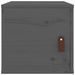 Armoire murale Gris 31,5x30x30 cm Bois de pin massif - Photo n°3