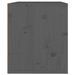 Armoire murale Gris 45x30x35 cm Bois de pin massif - Photo n°6