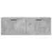 Armoire murale gris béton 100x36,5x35 cm bois d'ingénierie - Photo n°5