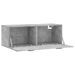 Armoire murale gris béton 100x36,5x35 cm bois d'ingénierie - Photo n°6