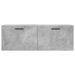 Armoire murale gris béton 100x36,5x35 cm bois d'ingénierie - Photo n°5