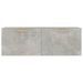 Armoire murale Gris béton 100x36,5x35 cm Bois d'ingénierie - Photo n°5