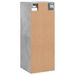 Armoire murale gris béton 34,5x34x90 cm - Photo n°9