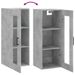 Armoire murale gris béton 34,5x34x90 cm - Photo n°10