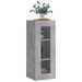 Armoire murale gris béton 34,5x34x90 cm - Photo n°4