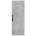 Armoire murale gris béton 34,5x34x90 cm bois d'ingénierie - Photo n°6